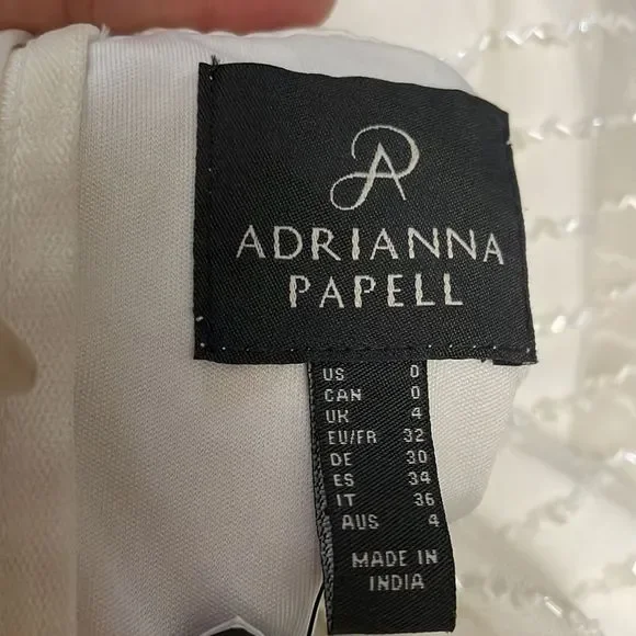 Adrianna Papell Art Deco Cocktail Dress - Picture 7 of 7